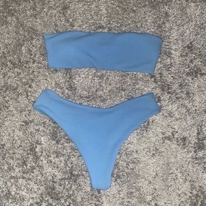 Bandeau Bathing Suit Set